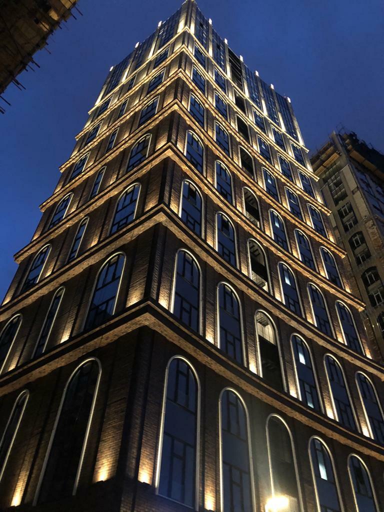 фасадное освещение ПМК МЕРКУРИ